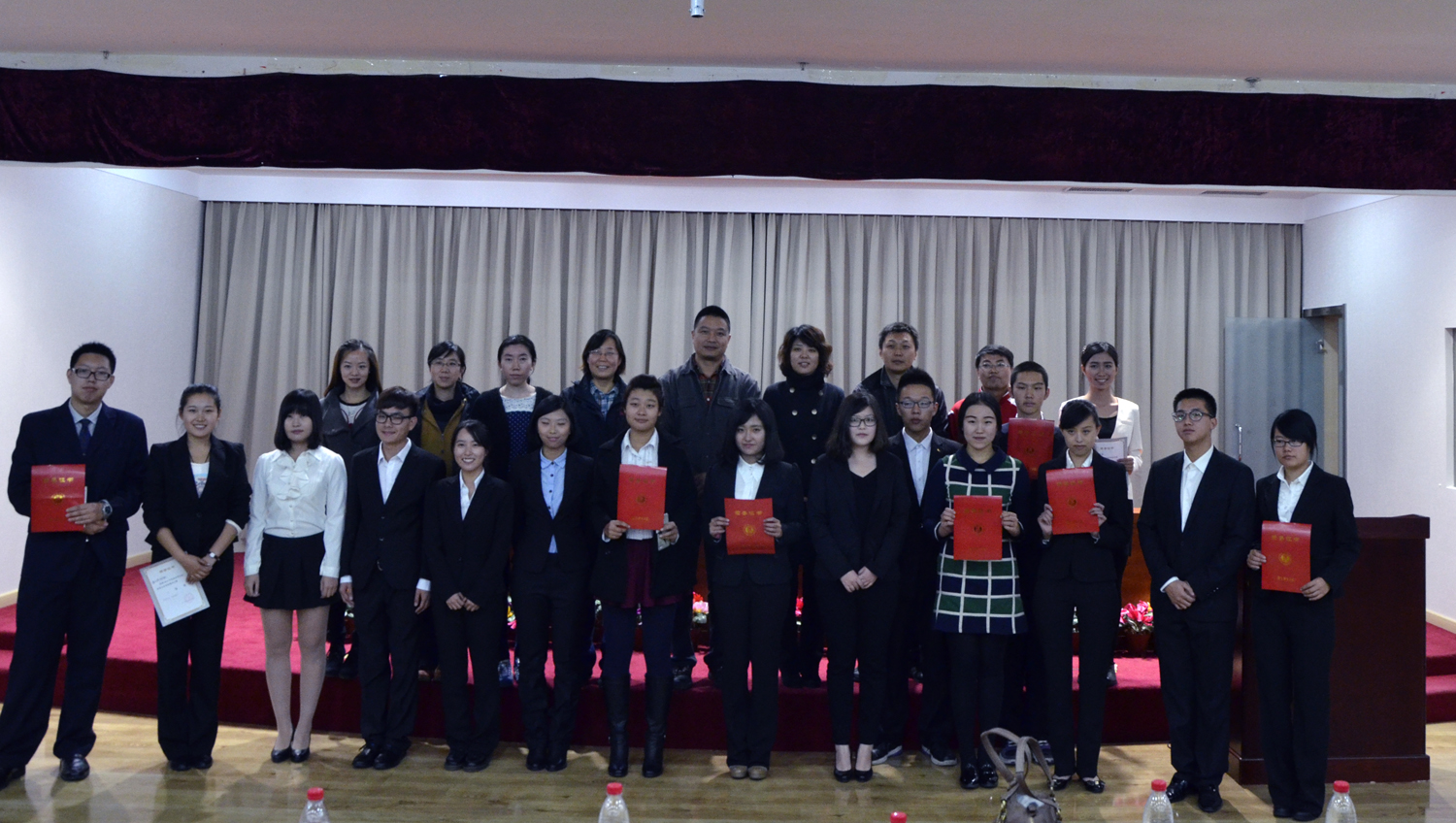 体育人文学院承办学校英语专业英语演讲比赛-