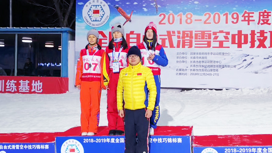 2018-2019年度全国自由式滑雪空中技巧锦标赛我校运动员获佳绩