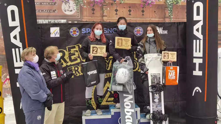 我校单板滑雪大跳台和坡面障碍技巧运动员频传喜讯