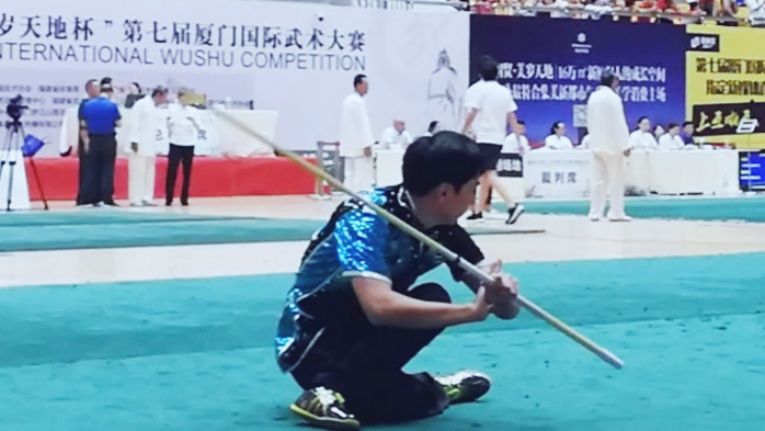 我校留学生太景道在2018年厦门国际武术大赛中获佳绩