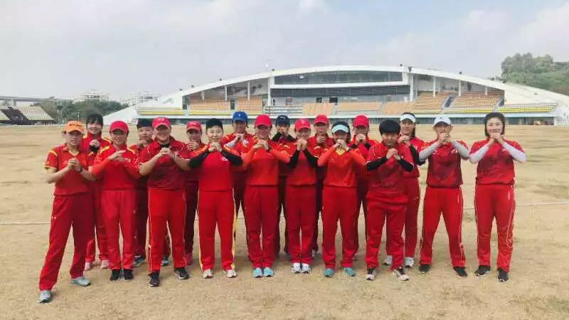 我校板球女队春节期间备战世界杯资格赛
