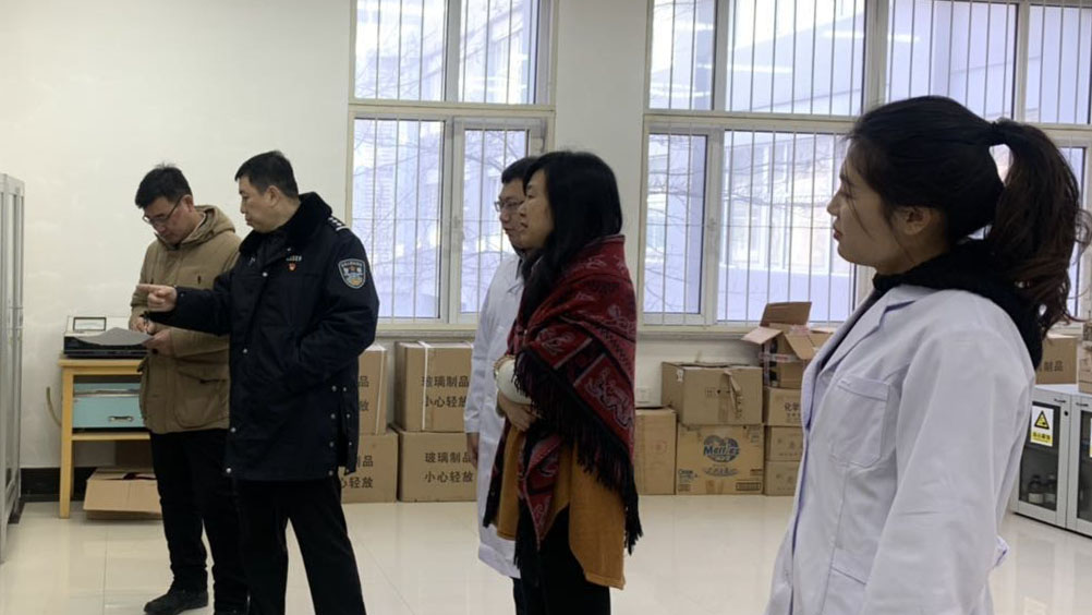 学校开展2019年寒假前安全大检查