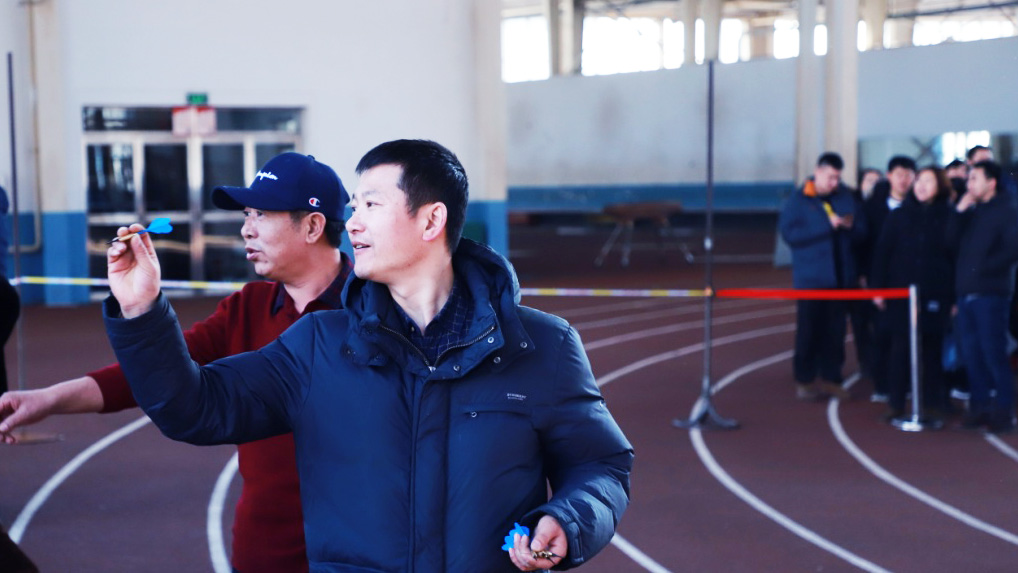 工会举办迎新年职工游艺活动