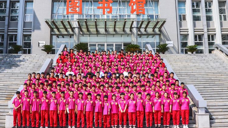 山东莱州中华武校师生来我校访学