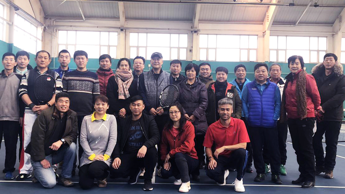 学校教职工冬季网球联谊赛落幕