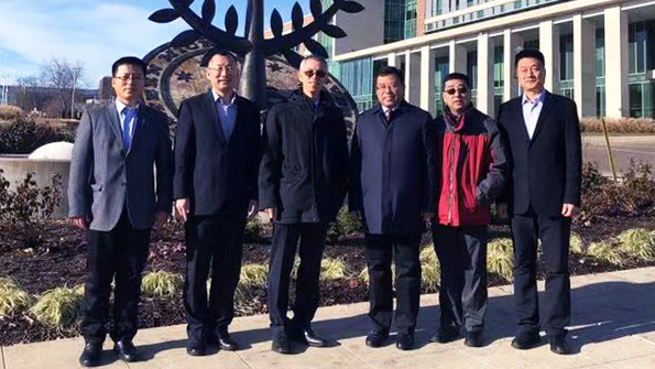 党委书记姚守齐一行4人赴美国西密歇根大学进行校际访问