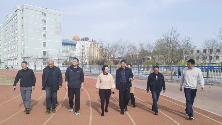副院长于文军到阜新市体育运动学校走访调研