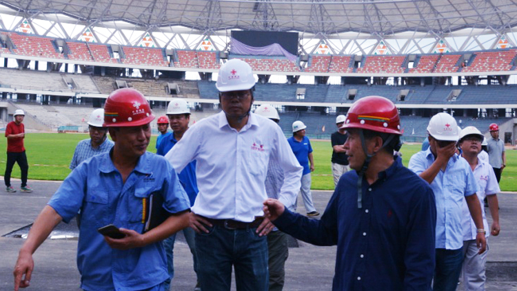 我校张大军任组长对商务部“一带一路”对非洲援助项目进行中期验收