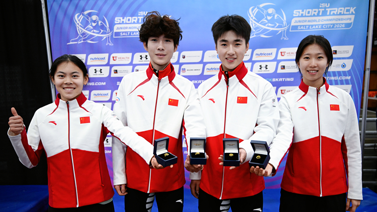 2025-2026年度短道速滑世界青年锦标赛我校运动员获1银1铜