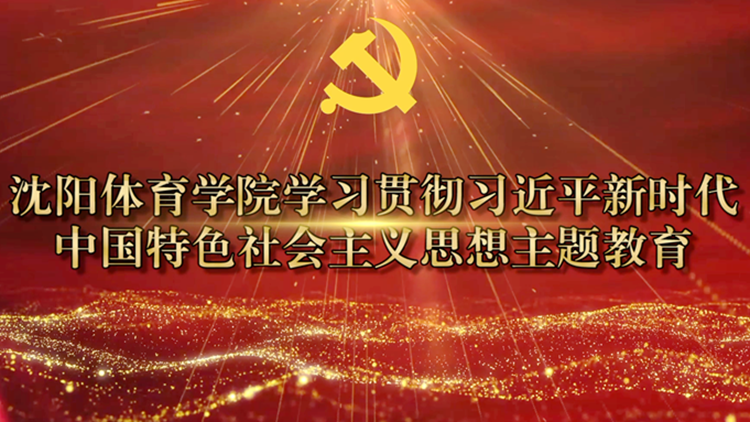 视频：沈阳体育学院扎实开展学习贯彻习近平新时代中国特色社会主义思想主题教育
